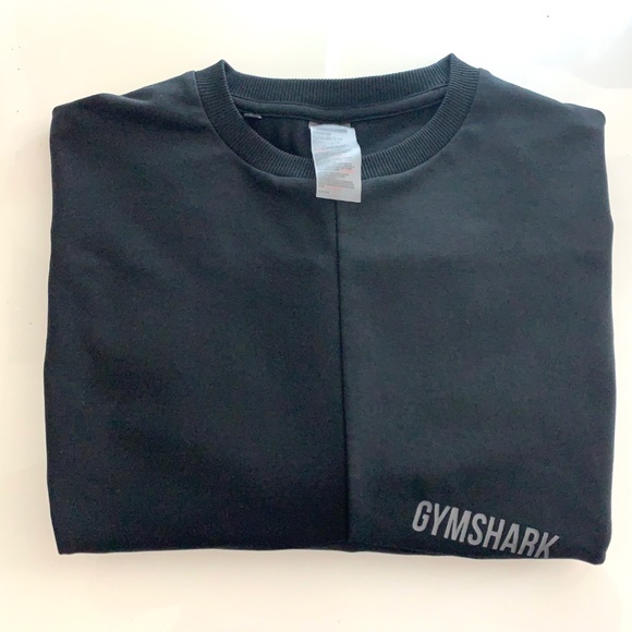 Gymshark Ori Sweater Black Cropped Sweatshirt S - Picture 14 of 15